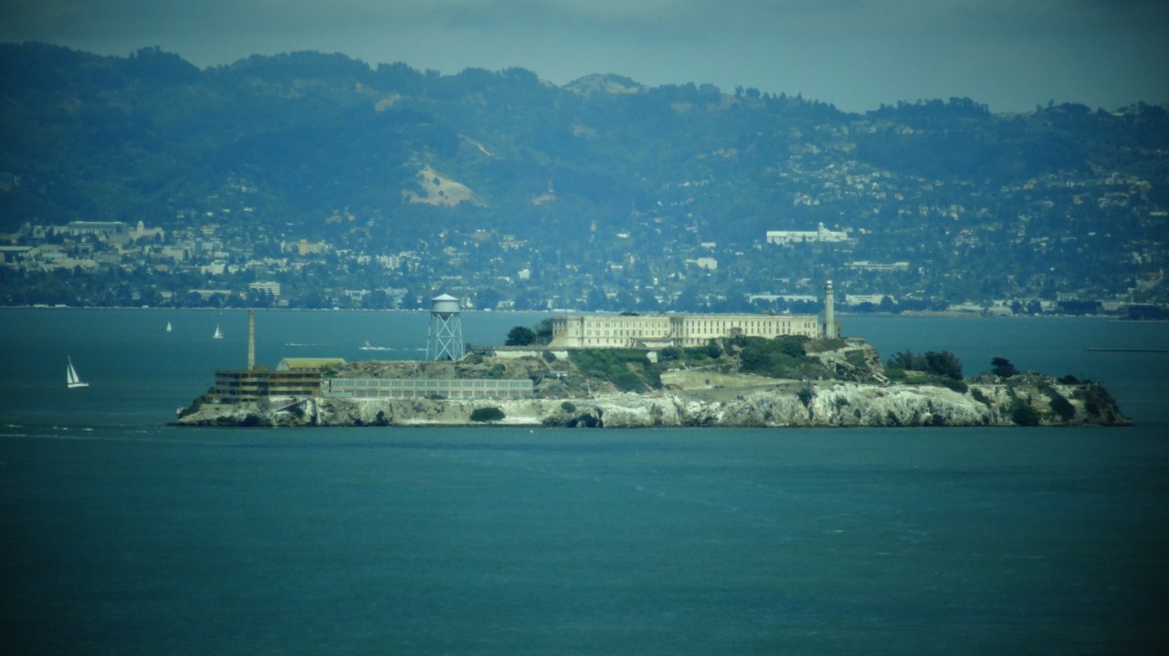 Alcatraz as Seen From the Bridge