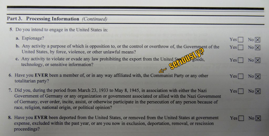 Really? Can we get Over the McCarthyism Please??